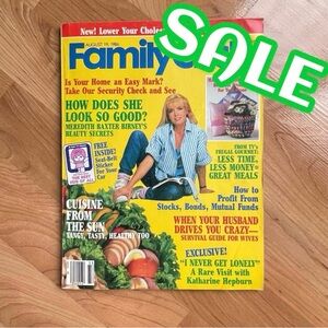 Vintage Family Circle August 19 1986 Magazine Meredith Baxter Birney Cover